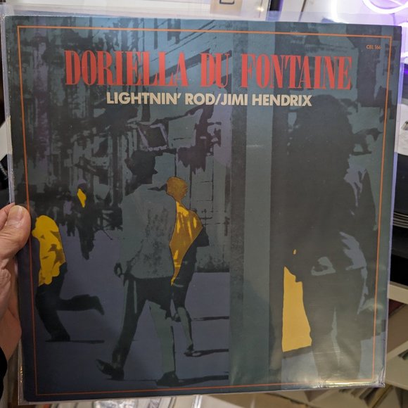 LIGHTNIN' ROD & JIMI HENDRIX: doriella du fontaine- 12" Vinyl Single - Picture 1 of 10